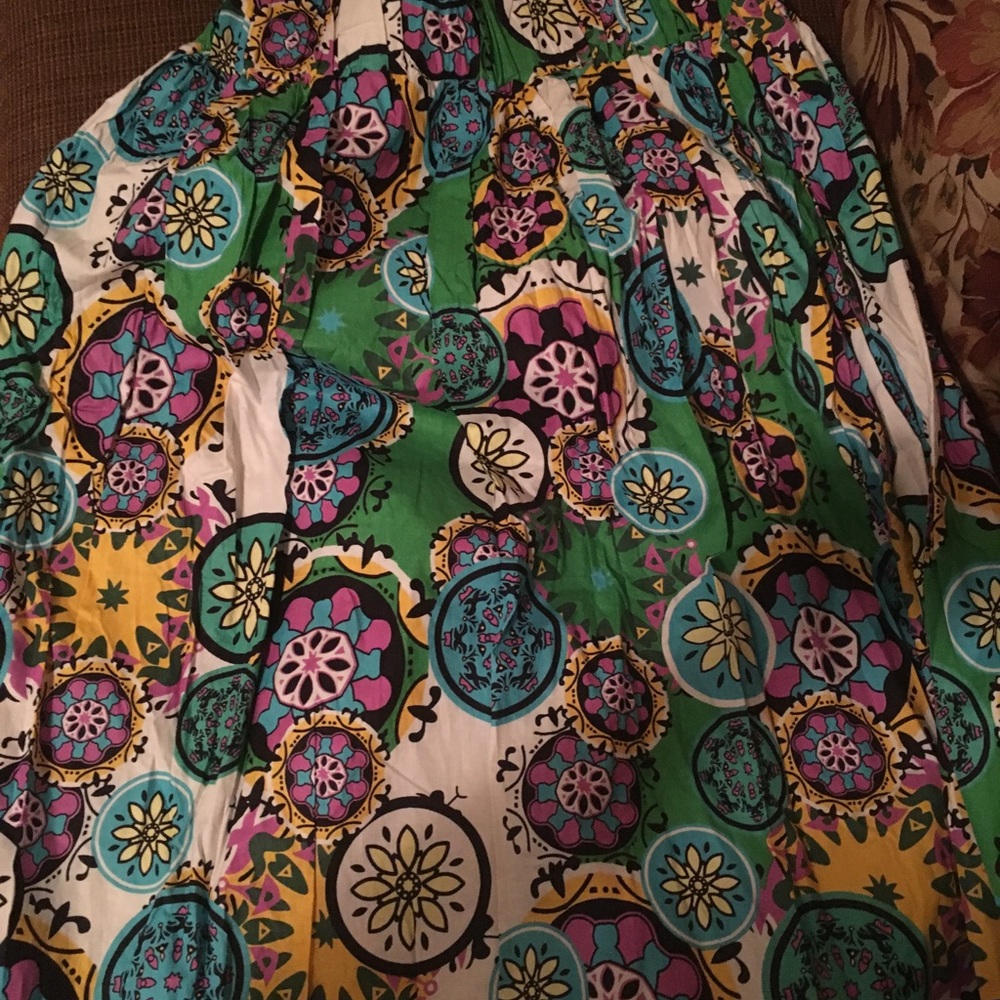 African Maxi skirt